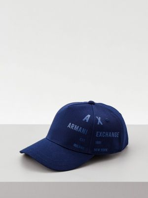 Бейсболка Armani Exchange, синяя