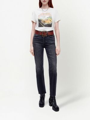 High waist jeans Re/done schwarz