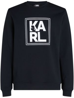 Sweatshirt aus baumwoll mit print Karl Lagerfeld