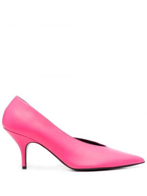 Полуотворени обувки Patrizia Pepe розово