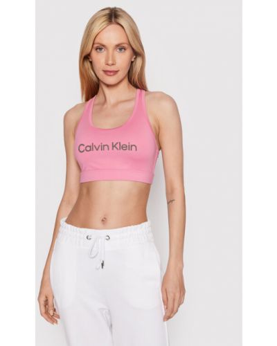 Sportmelltartó Calvin Klein Performance rózsaszín