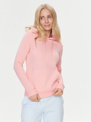 Siuvinėtas sportinis džemperis Puma rožinė