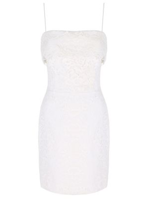 Белое кружевное коктейльное платье Rasario