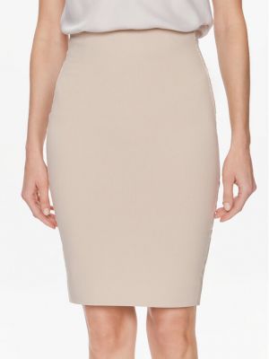 Jupe crayon slim Marciano Guess beige