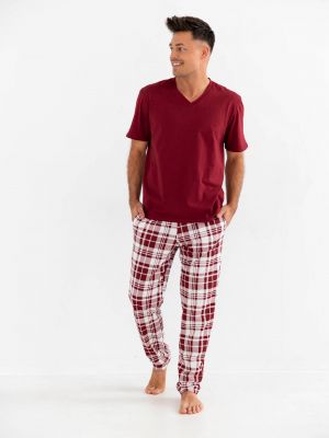 Červené pyžamo Sensis