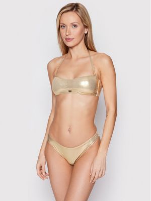 Bikini Ea7 Emporio Armani zlatna