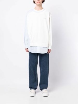 Bluza w paski z nadrukiem Feng Chen Wang