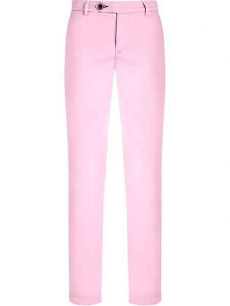Βαμβακερό τέντωμα παντελόνι Vilebrequin ροζ