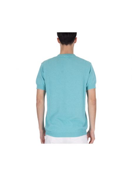Camiseta de nailon de algodón Daniele Fiesoli azul