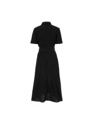 Sukienka koszulowa Woolrich czarna