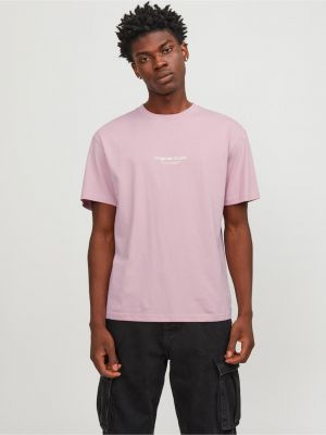 Тениска Jack & Jones розово