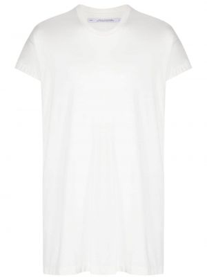 Βαμβακερή μπλούζα Julius λευκό