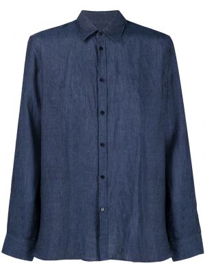 Camisa manga larga Trussardi azul