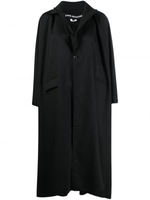 Асиметрично памучно палто Junya Watanabe черно