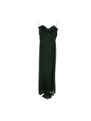 Vestido Dolce & Gabbana Pre-owned verde