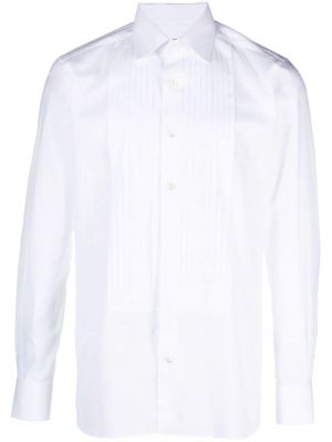 Medvilninė marškiniai Tom Ford balta