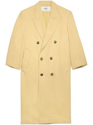 Kabát Ami Paris žlutý