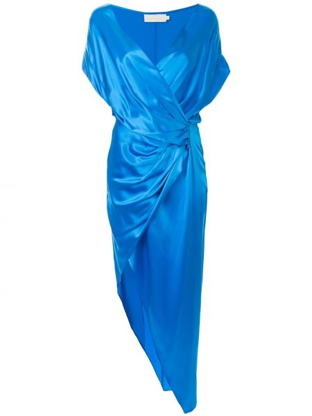 Vestido de cóctel Michelle Mason azul