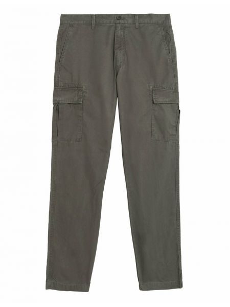 Spodnie cargo Marks & Spencer khaki