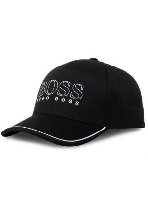 Kepurė su snapeliu Boss juoda