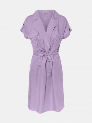 Сукня із зав'язками Noisy May, фіолетова