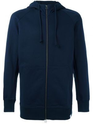 Džemperis su gobtuvu Adidas mėlyna