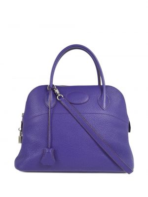 Τσάντα shopper Hermès μωβ