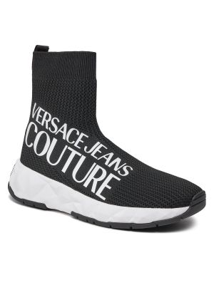 Sneakerși Versace Jeans Couture negru