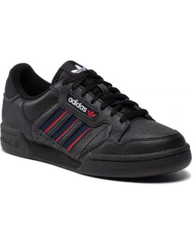 Pantofi cu dungi Adidas negru