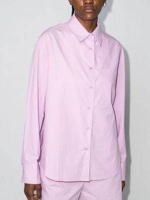 Oversize hemd The Frankie Shop pink