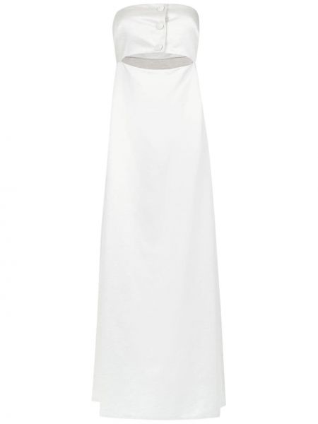 Maxi šaty Adriana Degreas, bílá