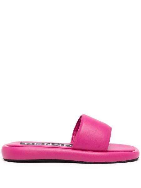 Leder sandale Senso pink