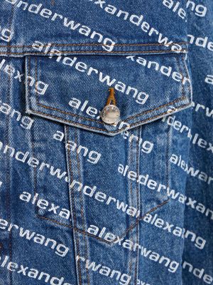 Bavlnená džínsová bunda Alexander Wang