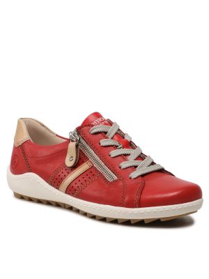 Ниски обувки Remonte червено