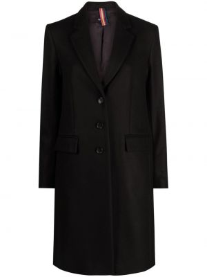 Μάλλινο παλτό Ps Paul Smith μαύρο