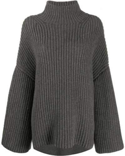 Jersey de punto de tela jersey Nanushka gris