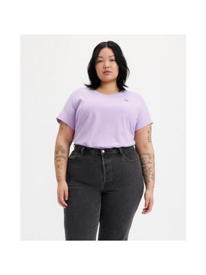 Camiseta manga corta Levi’s Plus violeta