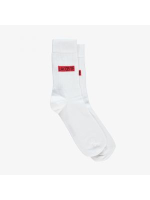 Белые носки Lacoste