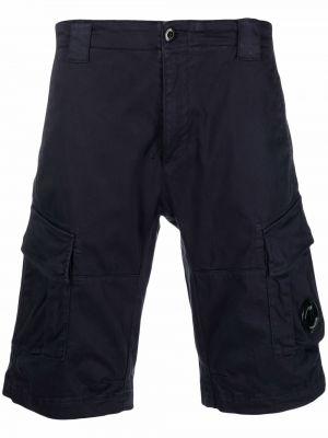 Bomull cargo shorts C.p. Company blå