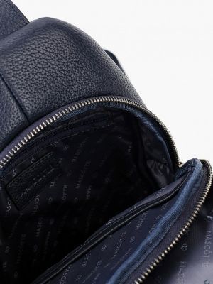 Кожаный рюкзак Mascotte черный