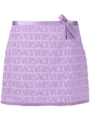 Žakárové mini sukně Versace