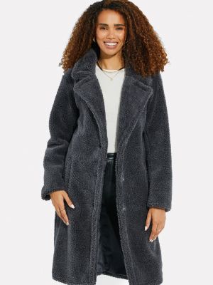 Зимнее пальто Threadbare серое