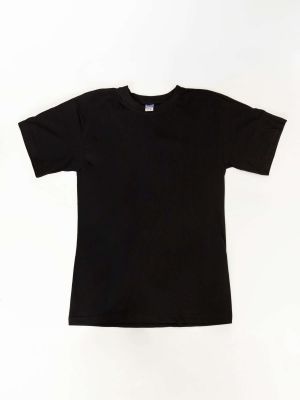 Pamut póló Fashionhunters fekete