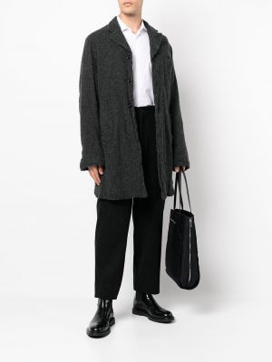 Manteau en tricot Comme Des Garçons Homme Deux gris