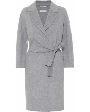 Vlněný krátký kabát 's Max Mara šedý