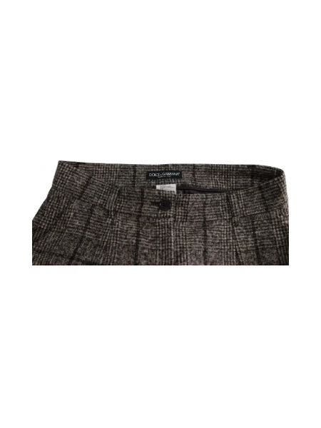 Falda de lana Dolce & Gabbana Pre-owned marrón