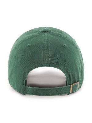 Бавовняна шапка з аплікацією 47brand зелена