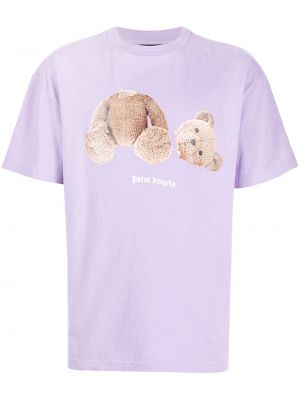 Camiseta Palm Angels violeta