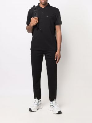 Polo krekls ar apdruku Calvin Klein melns