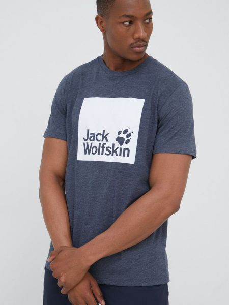 Тениска с дълъг ръкав с принт Jack Wolfskin